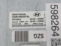 2014-2016 Hyundai Elantra PCM Engine Control Computer ECU ECM PCU OEM P/N:39102-2EMB5 Fits Fits 2014 2015 2016 OEM Used Auto