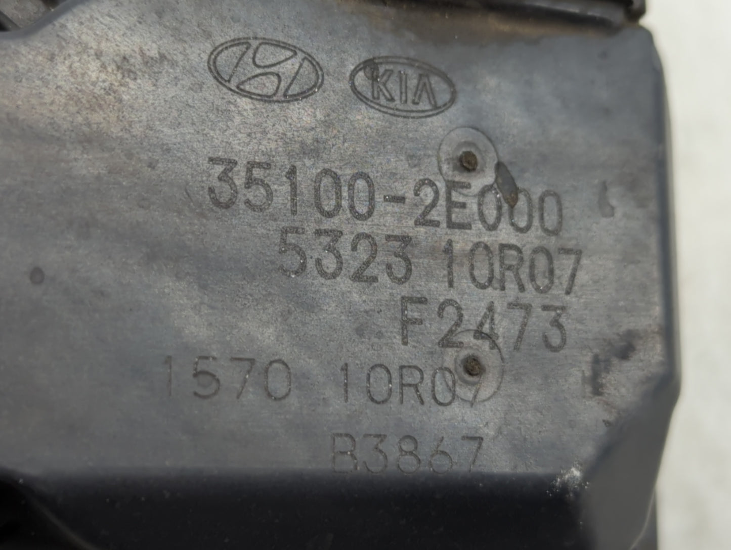2011-2020 Hyundai Elantra Throttle Body P/N:35100-2E000 Fits Fits 2011 2012 2013 2014 2015 2016 2017 2018 2019 2020 2021 OEM