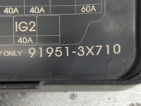 2014-2016 Hyundai Elantra Fusebox Fuse Box Panel Relay Module P/N:91951-3X710 Fits Fits 2014 2015 2016 OEM Used Auto Parts -