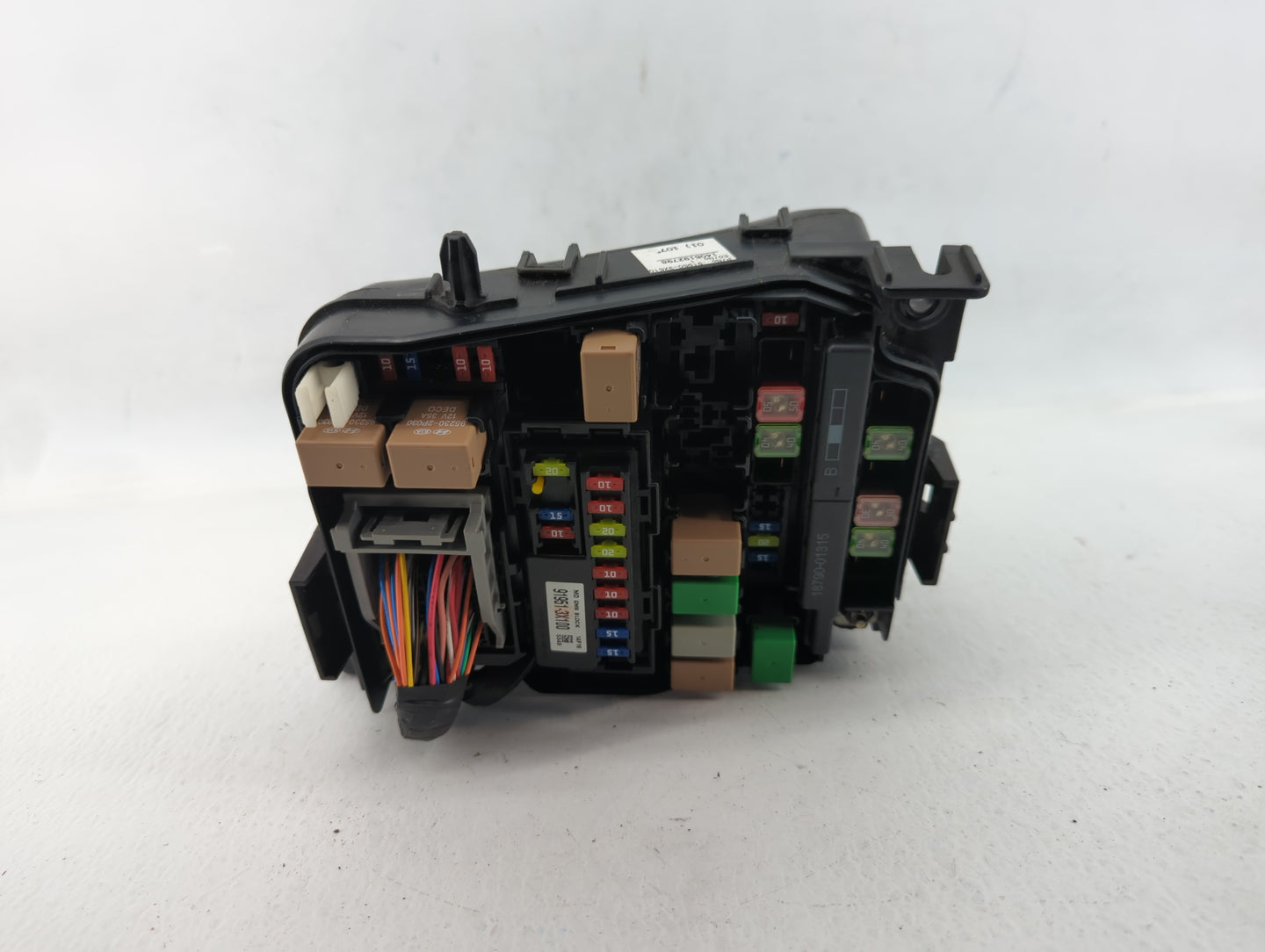 2014-2016 Hyundai Elantra Fusebox Fuse Box Panel Relay Module P/N:1406192798 91950-3X510 Fits Fits 2014 2015 2016 OEM Used A