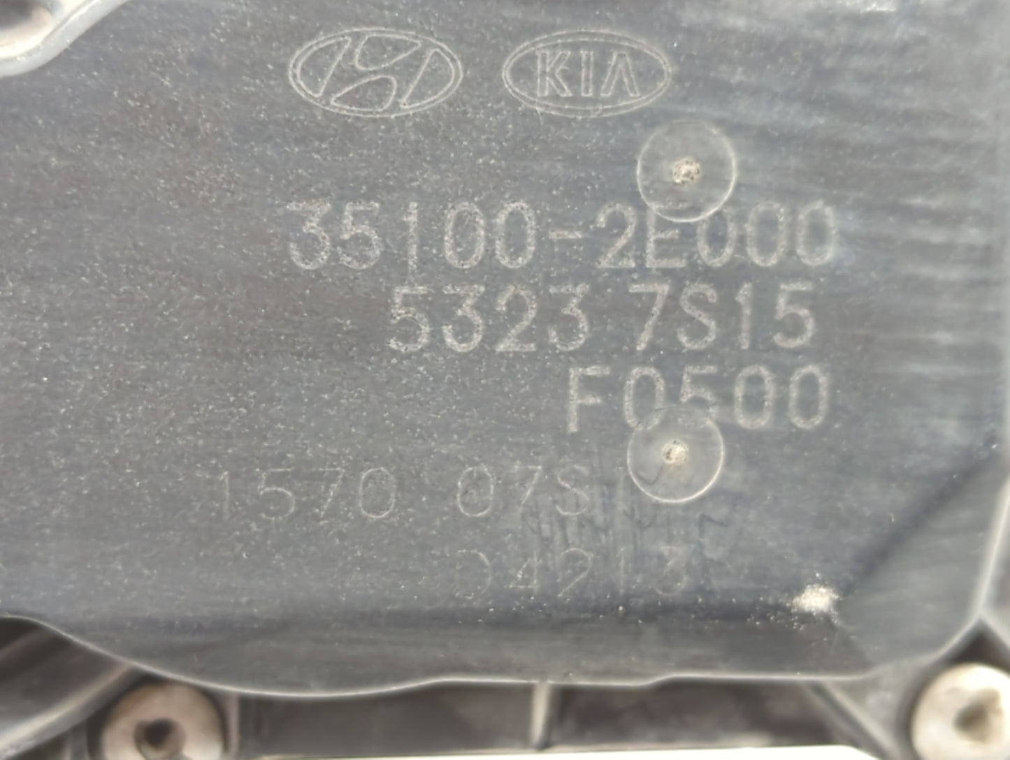 2011-2020 Hyundai Elantra Throttle Body P/N:35100-2E000 Fits Fits 2011 2012 2013 2014 2015 2016 2017 2018 2019 2020 2021 OEM