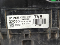 2014-2016 Hyundai Elantra Fusebox Fuse Box Panel Relay Module P/N:91265 3X080 Fits Fits 2014 2015 2016 OEM Used Auto Parts -