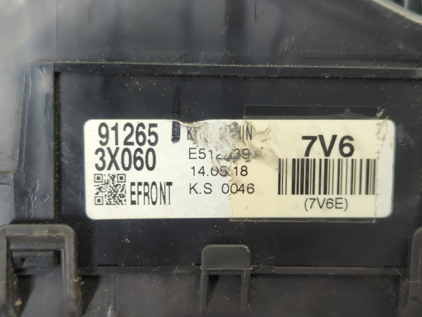 2014-2016 Hyundai Elantra Fusebox Fuse Box Panel Relay Module P/N:91265 3X060 Fits Fits 2014 2015 2016 OEM Used Auto Parts -