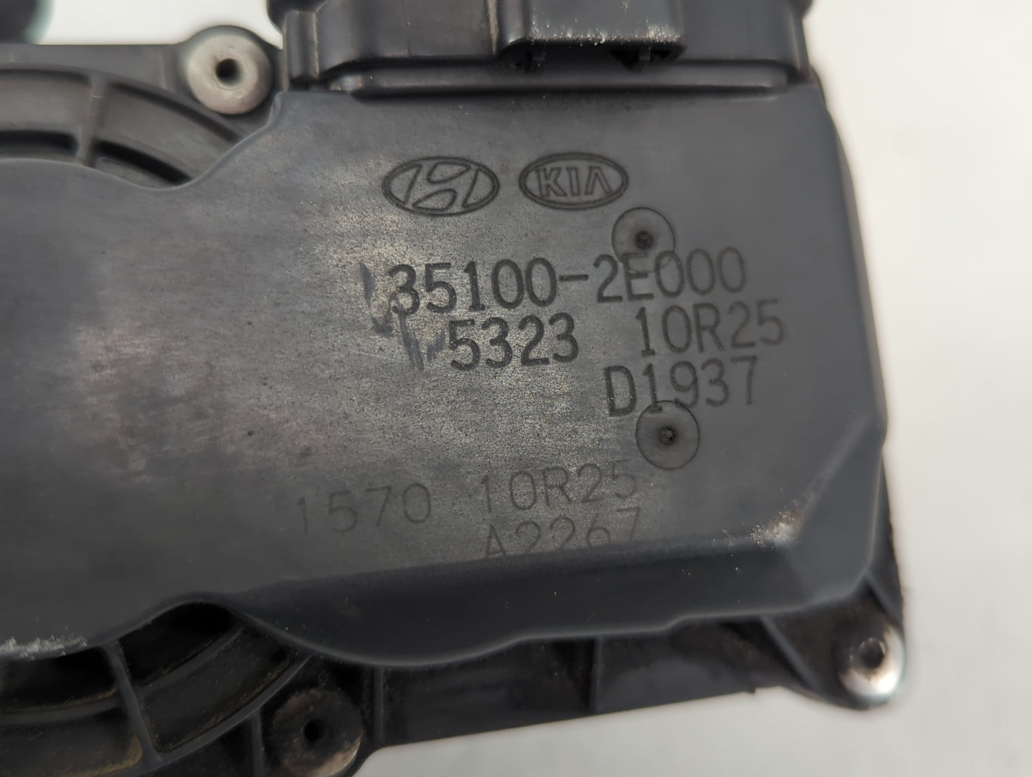 2011-2020 Hyundai Elantra Throttle Body P/N:5323 10R25 35100-2E000 Fits OEM Used Auto Parts - Oemusedautoparts1.com