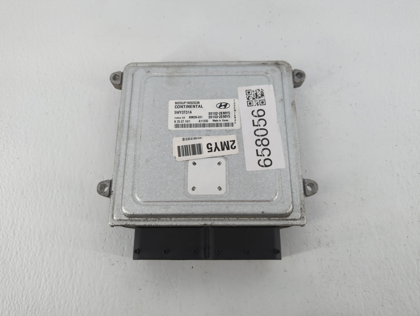 2015 Hyundai Elantra PCM Engine Control Computer ECU ECM PCU OEM P/N:39100-2EMY5 39101-2EMY5 Fits OEM Used Auto Parts - Oemu