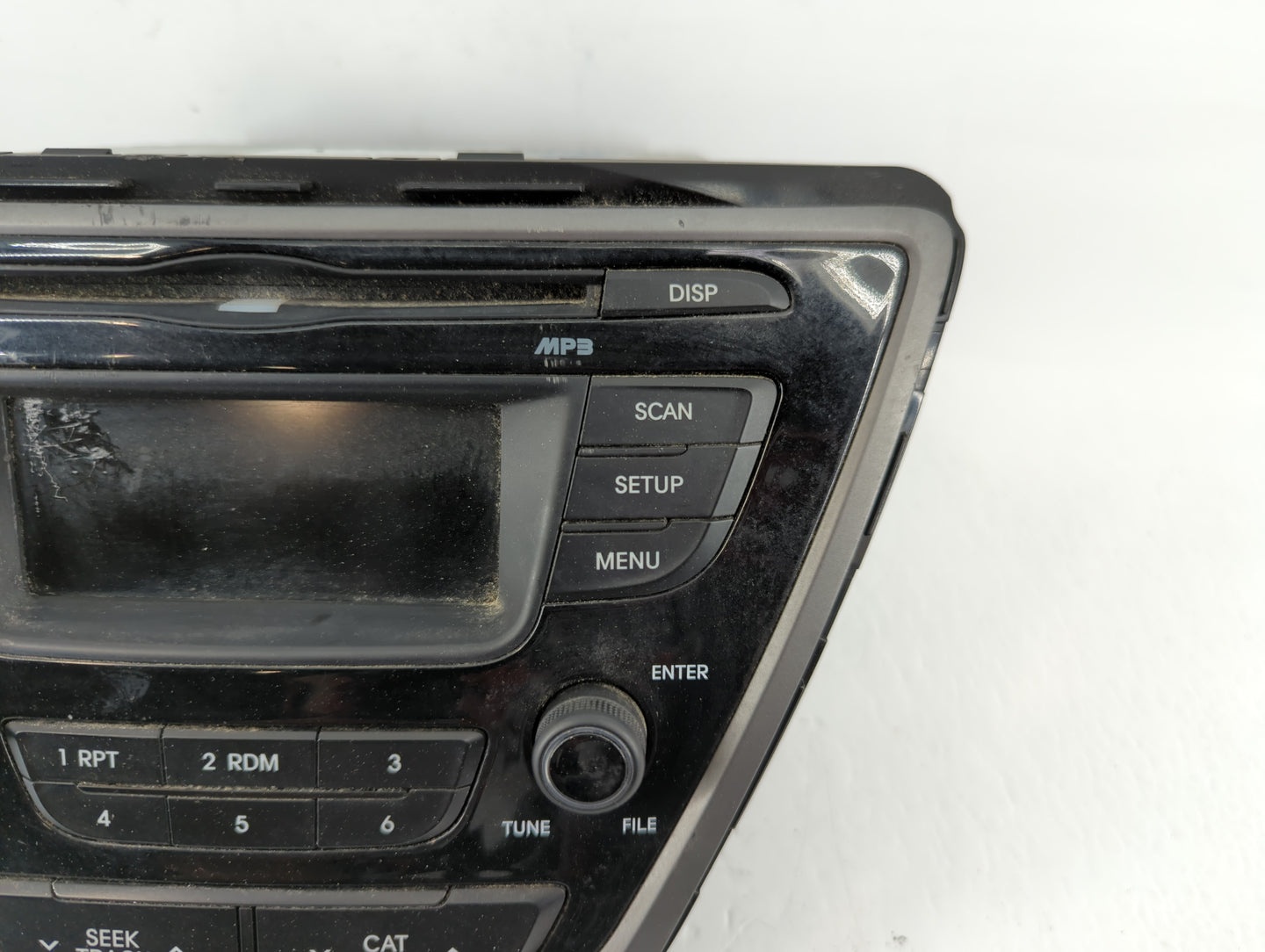 2014-2016 Hyundai Elantra Radio AM FM Cd Player Receiver Replacement P/N:96170-3X156GU Fits Fits 2014 2015 2016 OEM Used Aut