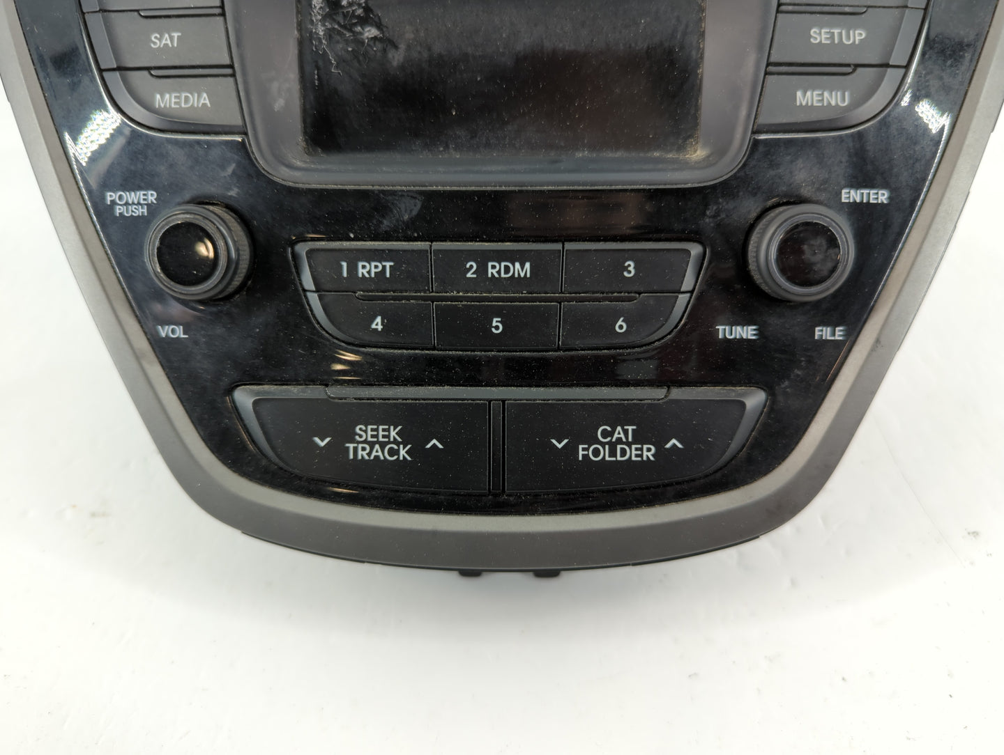 2014-2016 Hyundai Elantra Radio AM FM Cd Player Receiver Replacement P/N:96170-3X156GU Fits Fits 2014 2015 2016 OEM Used Aut