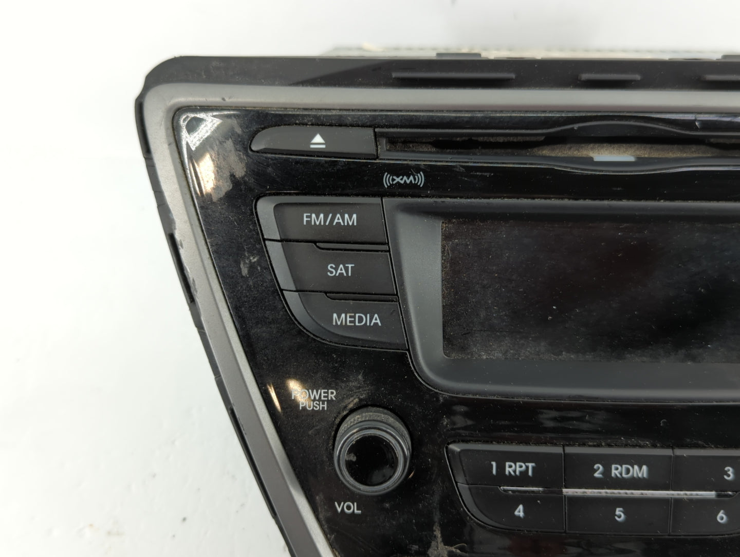 2014-2016 Hyundai Elantra Radio AM FM Cd Player Receiver Replacement P/N:96170-3X156GU Fits Fits 2014 2015 2016 OEM Used Aut