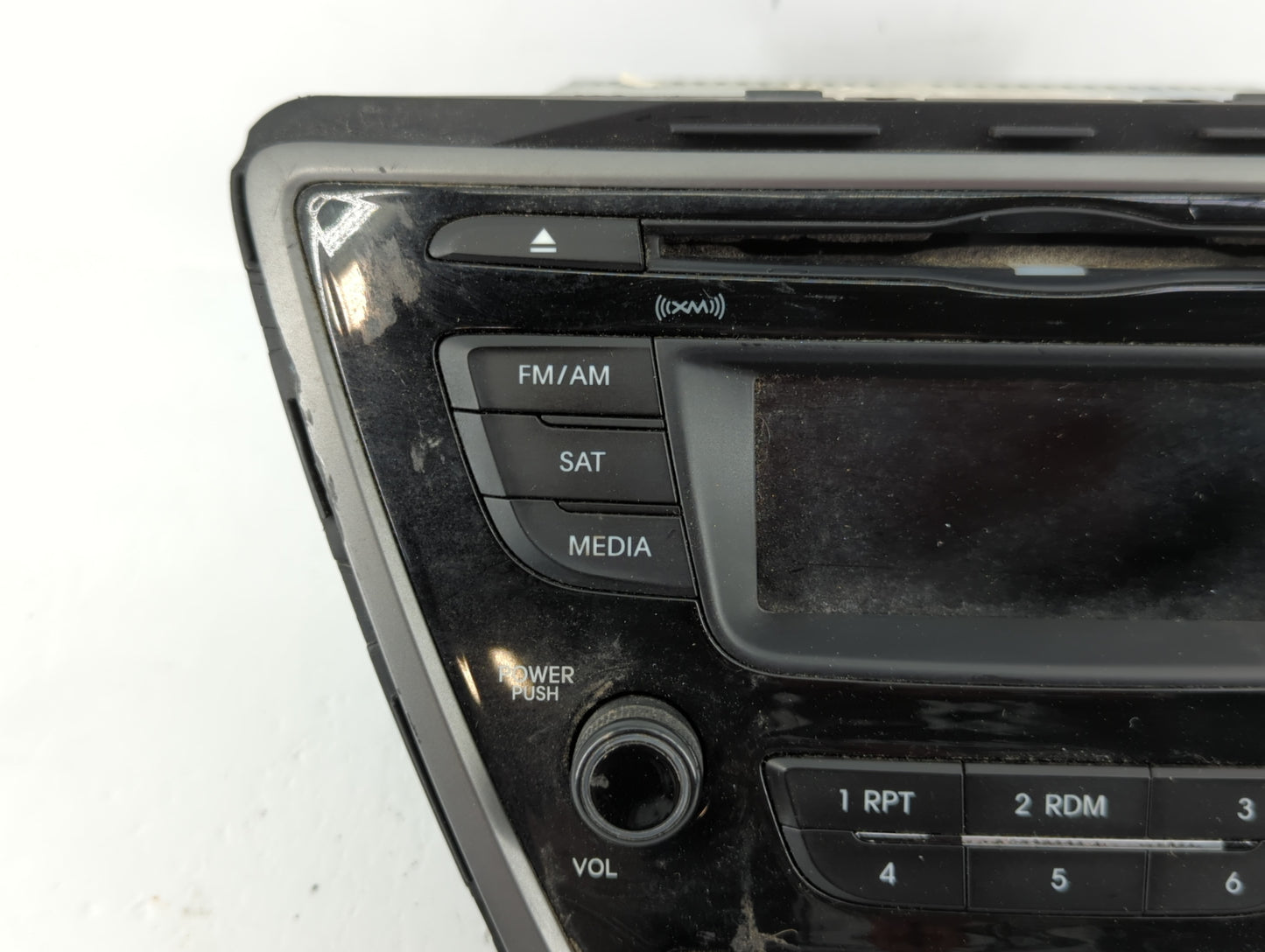 2014-2016 Hyundai Elantra Radio AM FM Cd Player Receiver Replacement P/N:96170-3X156GU Fits Fits 2014 2015 2016 OEM Used Aut