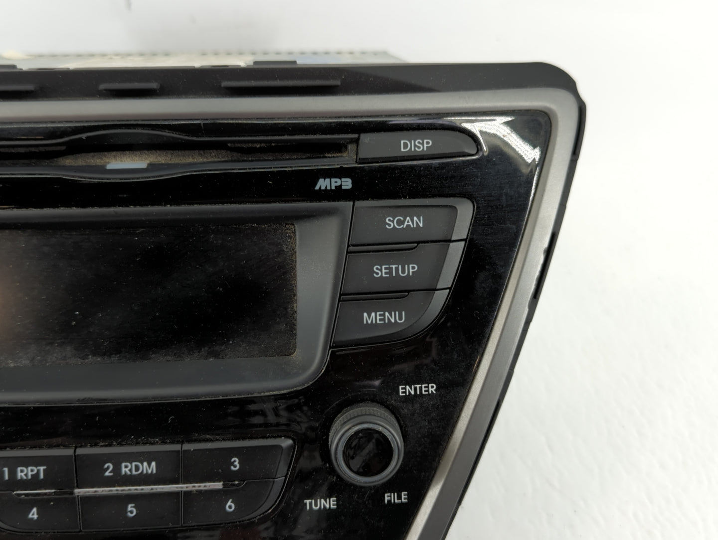 2014-2016 Hyundai Elantra Radio AM FM Cd Player Receiver Replacement P/N:96170-3X156GU Fits Fits 2014 2015 2016 OEM Used Aut