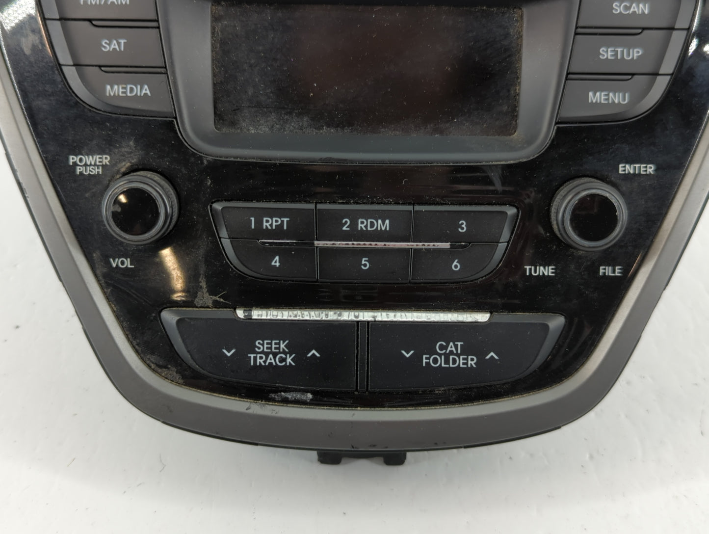 2014-2016 Hyundai Elantra Radio AM FM Cd Player Receiver Replacement P/N:96170-3X156GU Fits Fits 2014 2015 2016 OEM Used Aut