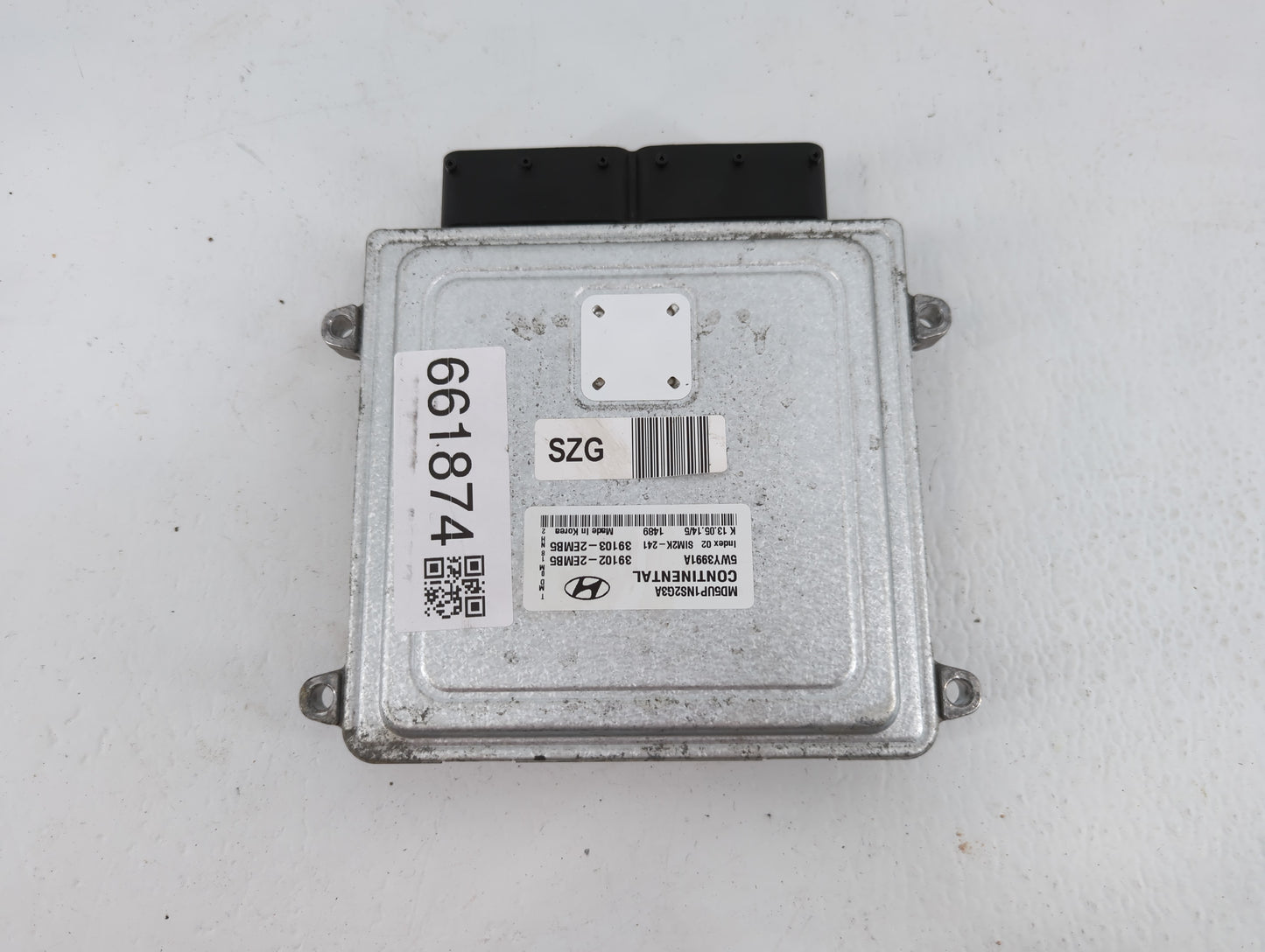 2014-2016 Hyundai Elantra PCM Engine Control Computer ECU ECM PCU OEM P/N:39103-2EMB5 39102-2EMB5 Fits Fits 2014 2015 2016 O