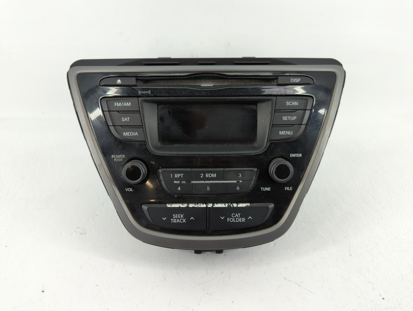 2014-2016 Hyundai Elantra Radio AM FM Cd Player Receiver Replacement P/N:96170-3X156GU Fits Fits 2014 2015 2016 OEM Used Aut