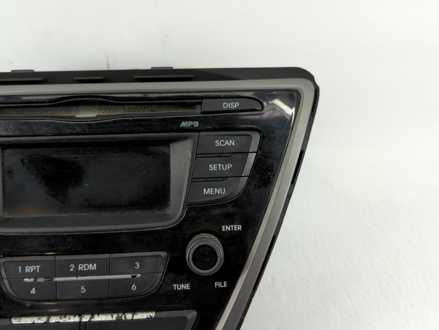 2014-2016 Hyundai Elantra Radio AM FM Cd Player Receiver Replacement P/N:96170-3X156GU Fits Fits 2014 2015 2016 OEM Used Aut
