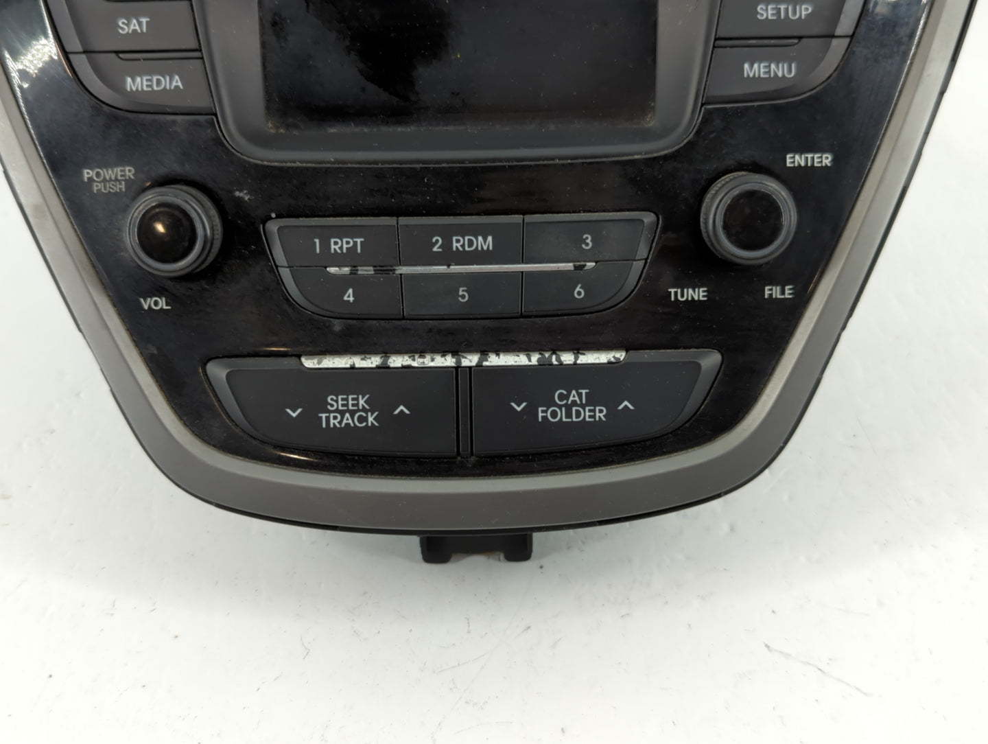 2014-2016 Hyundai Elantra Radio AM FM Cd Player Receiver Replacement P/N:96170-3X156GU Fits Fits 2014 2015 2016 OEM Used Aut