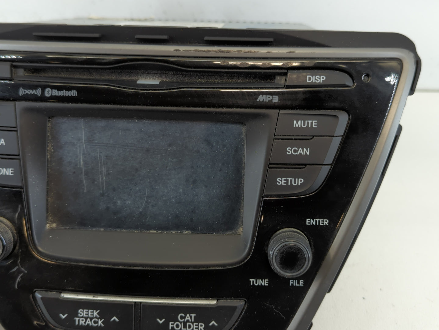 2014-2016 Hyundai Elantra Am Fm Cd Player Radio Receiver - Oemusedautoparts1.com