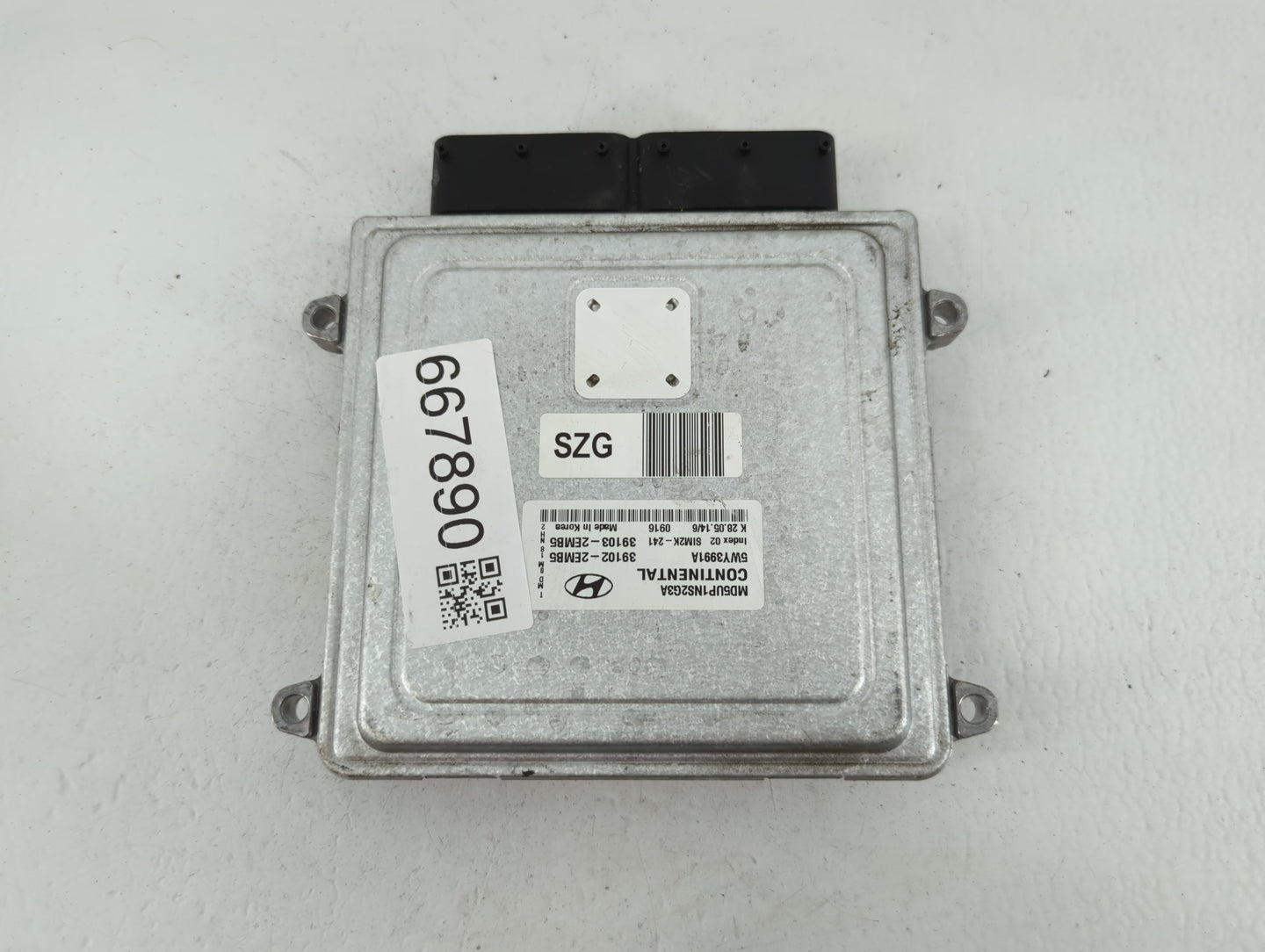 2014-2016 Hyundai Elantra PCM Engine Control Computer ECU ECM PCU OEM P/N:39103-02EMB5 39102-2EMB5 Fits Fits 2014 2015 2016 