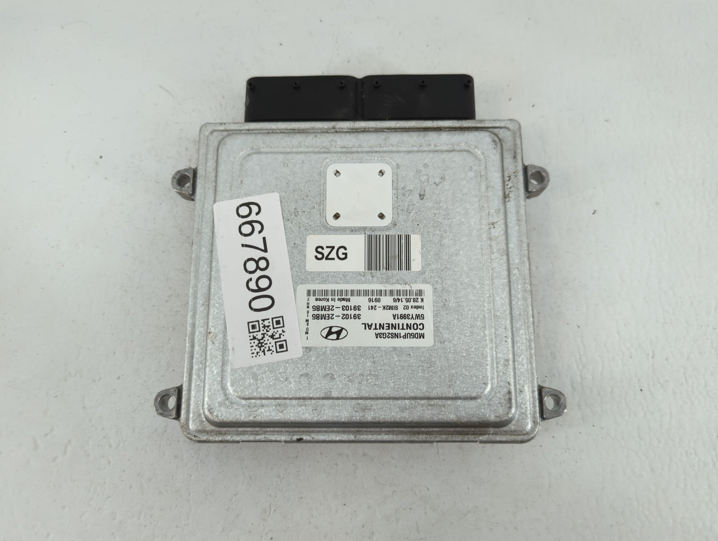 2014-2016 Hyundai Elantra PCM Engine Control Computer ECU ECM PCU OEM P/N:39103-02EMB5 39102-2EMB5 Fits Fits 2014 2015 2016 