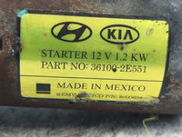2014-2020 Hyundai Elantra Car Starter Motor Solenoid OEM P/N:8000604 36100-2E551 Fits Fits 2014 2015 2016 2017 2018 2019 202