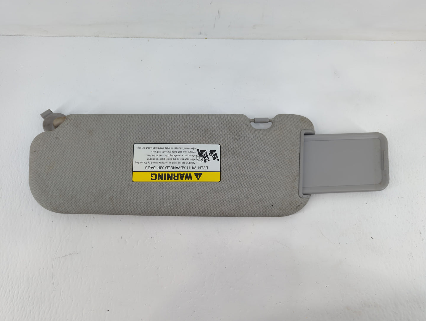 2014-2016 Hyundai Elantra Sun Visor Shade Replacement Passenger Right Mirror Fits Fits 2014 2015 2016 OEM Used Auto Parts - 