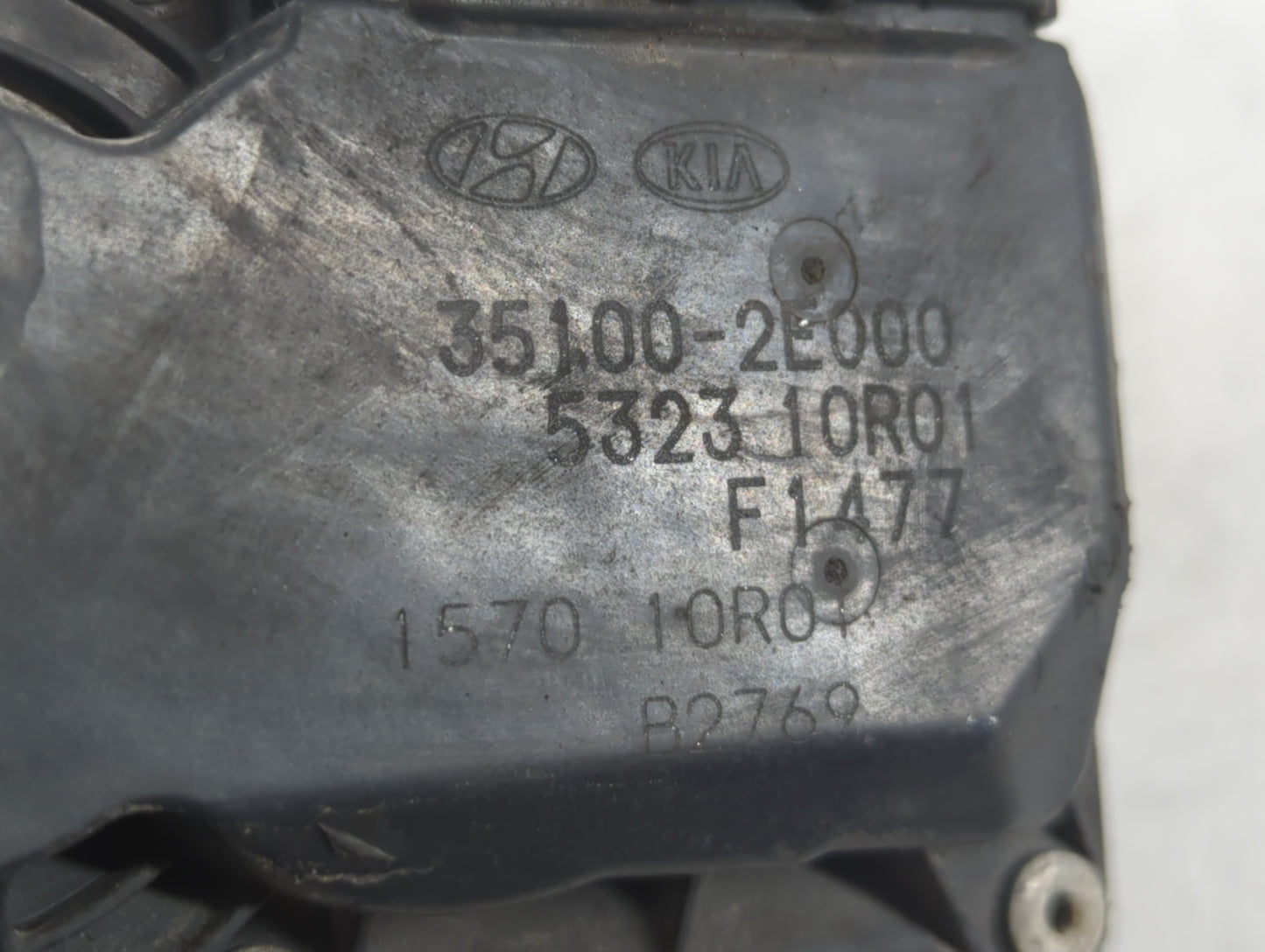 2011-2020 Hyundai Elantra Throttle Body P/N:5323-10R01 35100-2E000 Fits OEM Used Auto Parts - Oemusedautoparts1.com