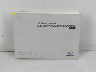 compare product 2015 Hyundai Elantra Owners Manual Book Guide P/N:F3X0-EU45A OEM Used Auto Parts