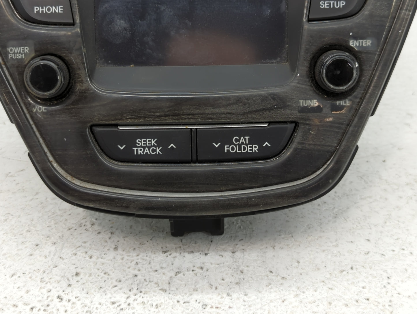 2014-2016 Hyundai Elantra Radio AM FM Cd Player Receiver Replacement P/N:96180-3X175GU Fits Fits 2014 2015 2016 OEM Used Aut