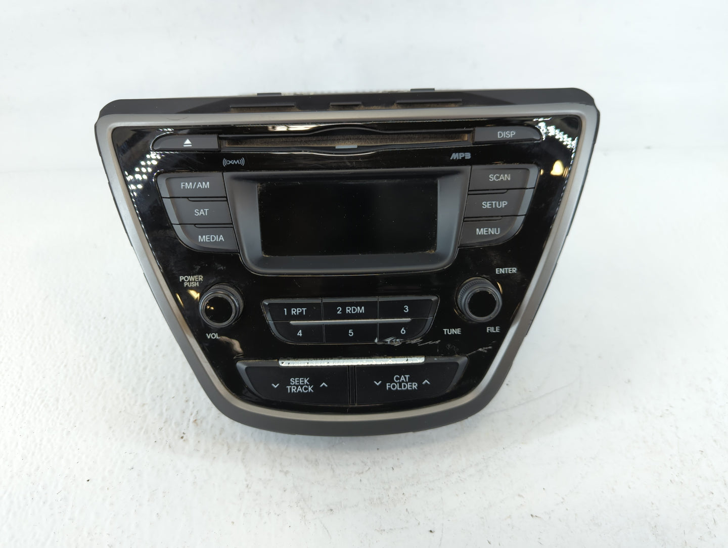 2014-2016 Hyundai Elantra Am Fm Cd Player Radio Receiver - Oemusedautoparts1.com