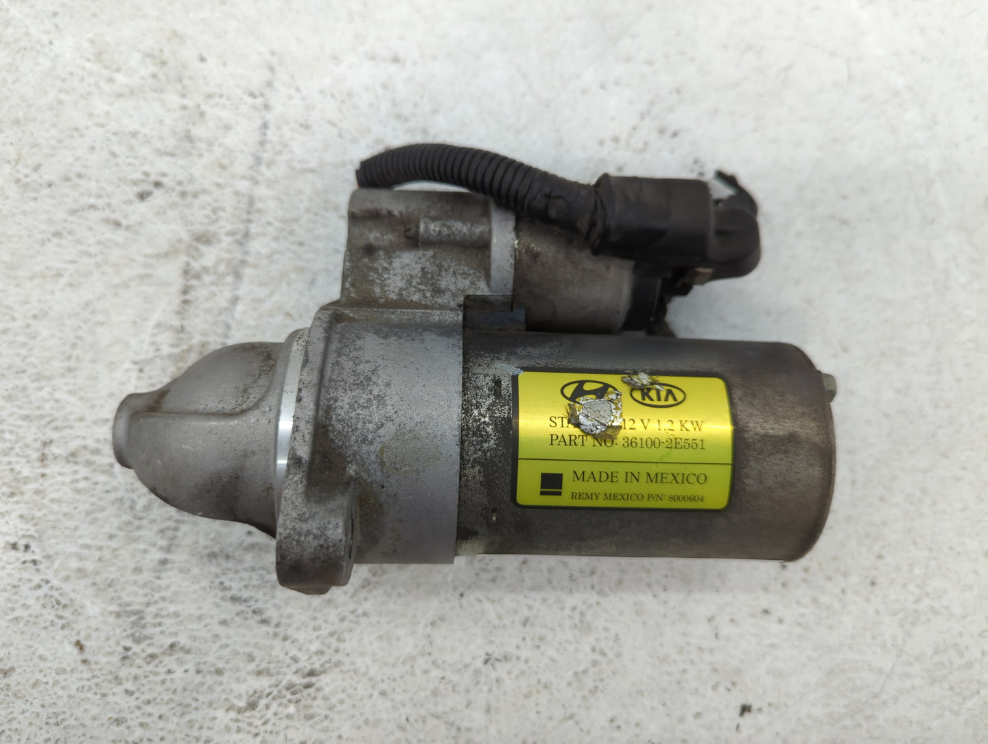 2014-2020 Hyundai Elantra Car Starter Motor Solenoid OEM P/N:36100-2E551 Fits Fits 2014 2015 2016 2017 2018 2019 2020 OEM Us