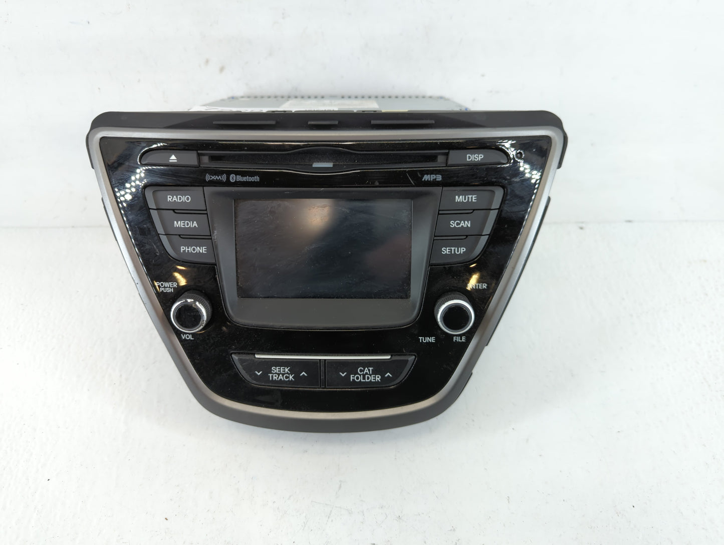 2014-2015 Hyundai Elantra Radio AM FM Cd Player Receiver Replacement P/N:96180-3X165GU Fits Fits 2014 2015 OEM Used Auto Par