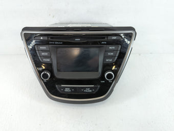 compare product 2014-2015 Hyundai Elantra Radio AM FM Cd Player Receiver Replacement P/N:96180-3X165GU Fits Fits 2014 2015 OEM Used Auto Parts
