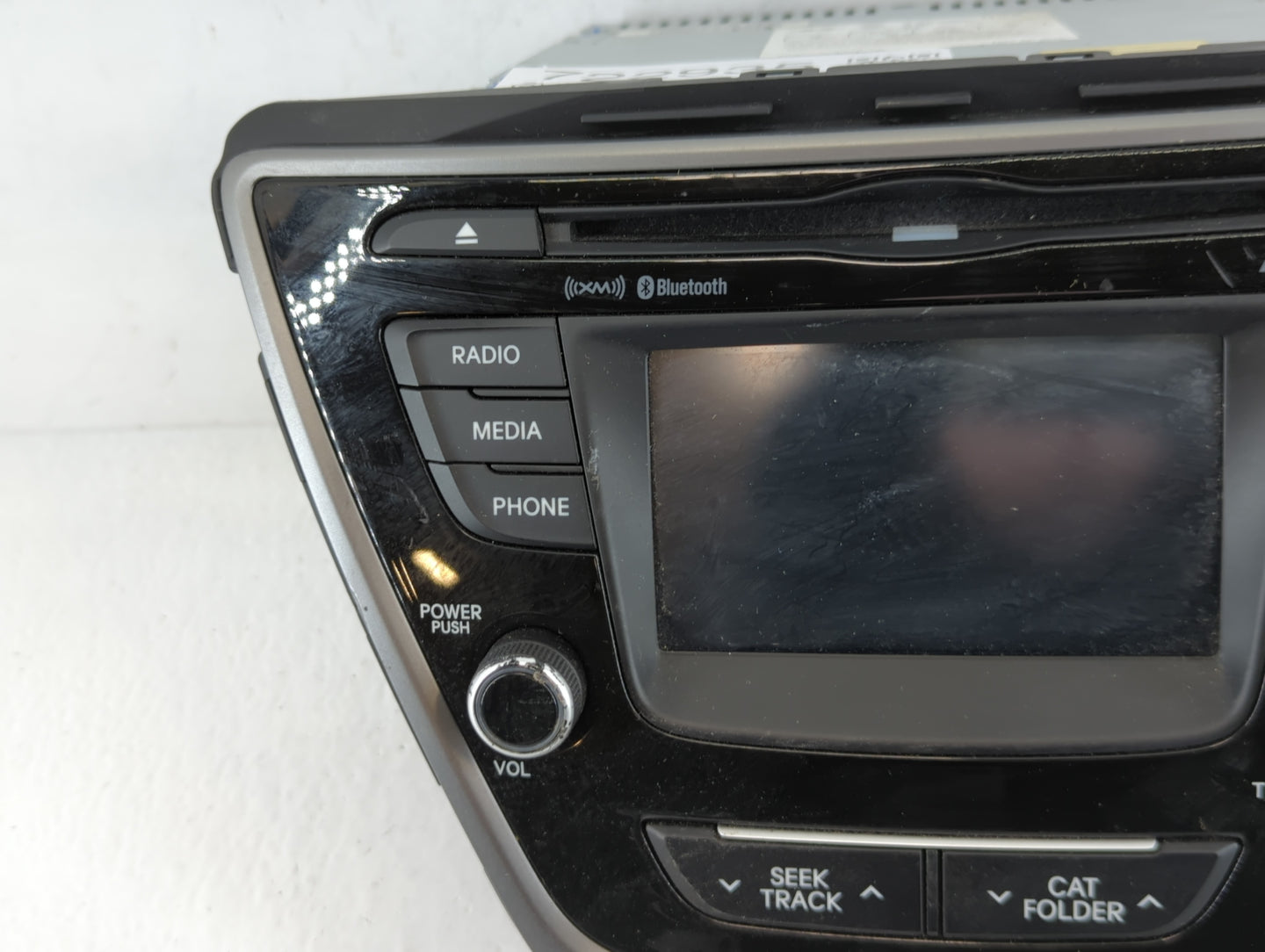 2014-2015 Hyundai Elantra Radio AM FM Cd Player Receiver Replacement P/N:96180-3X165GU Fits Fits 2014 2015 OEM Used Auto Par
