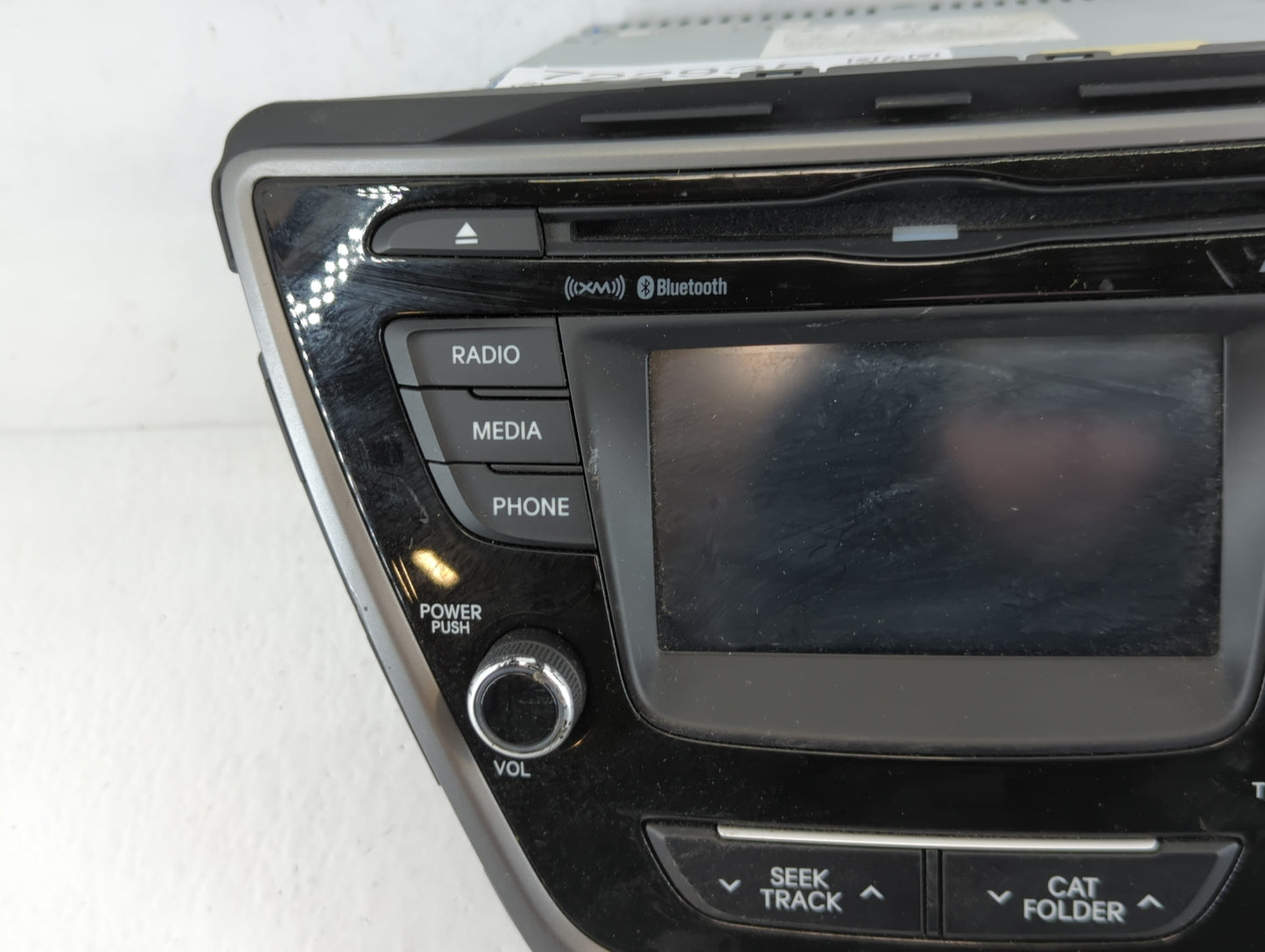 2014-2015 Hyundai Elantra Radio AM FM Cd Player Receiver Replacement P/N:96180-3X165GU Fits Fits 2014 2015 OEM Used Auto Par
