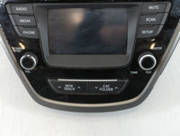 2014-2015 Hyundai Elantra Radio AM FM Cd Player Receiver Replacement P/N:96180-3X165GU Fits Fits 2014 2015 OEM Used Auto Par