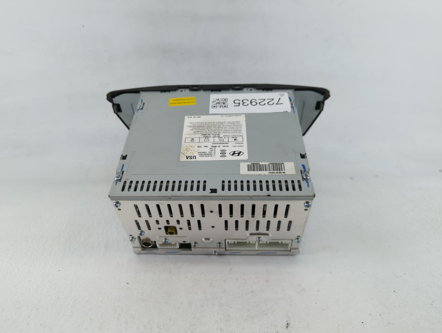 2014-2015 Hyundai Elantra Radio AM FM Cd Player Receiver Replacement P/N:96180-3X165GU Fits Fits 2014 2015 OEM Used Auto Par