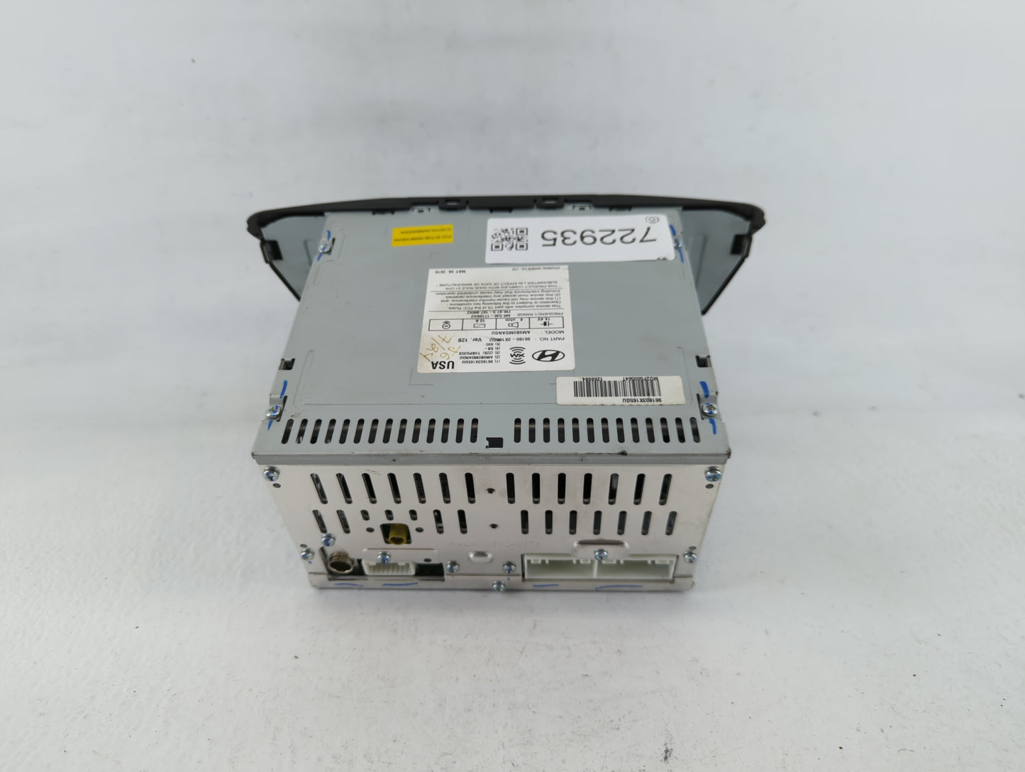 2014-2015 Hyundai Elantra Radio AM FM Cd Player Receiver Replacement P/N:96180-3X165GU Fits Fits 2014 2015 OEM Used Auto Par