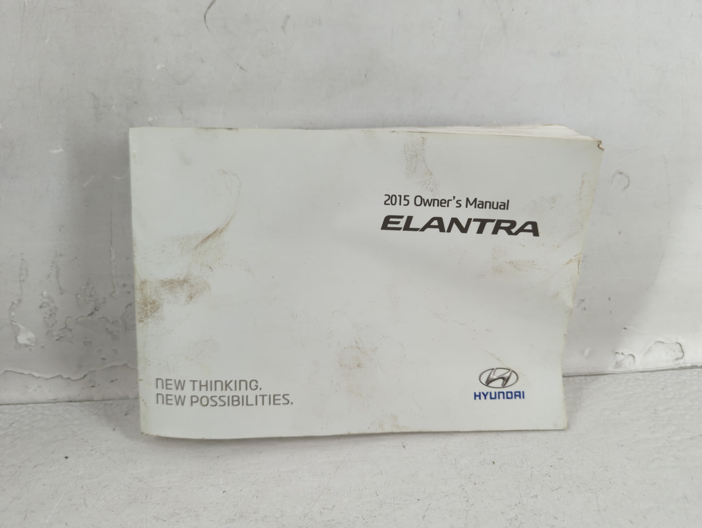 2015 Hyundai Elantra Owners Manual Book Guide P/N:A3Y0-EU46B OEM Used Auto Parts - Oemusedautoparts1.com