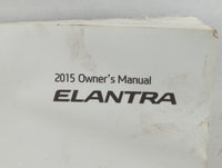 2015 Hyundai Elantra Owners Manual Book Guide P/N:A3Y0-EU46B OEM Used Auto Parts - Oemusedautoparts1.com