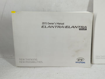 2015 Hyundai Elantra Owners Manual Book Guide OEM Used Auto Parts