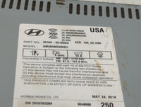 2014-2016 Hyundai Elantra Am Fm Cd Player Radio Receiver - Oemusedautoparts1.com