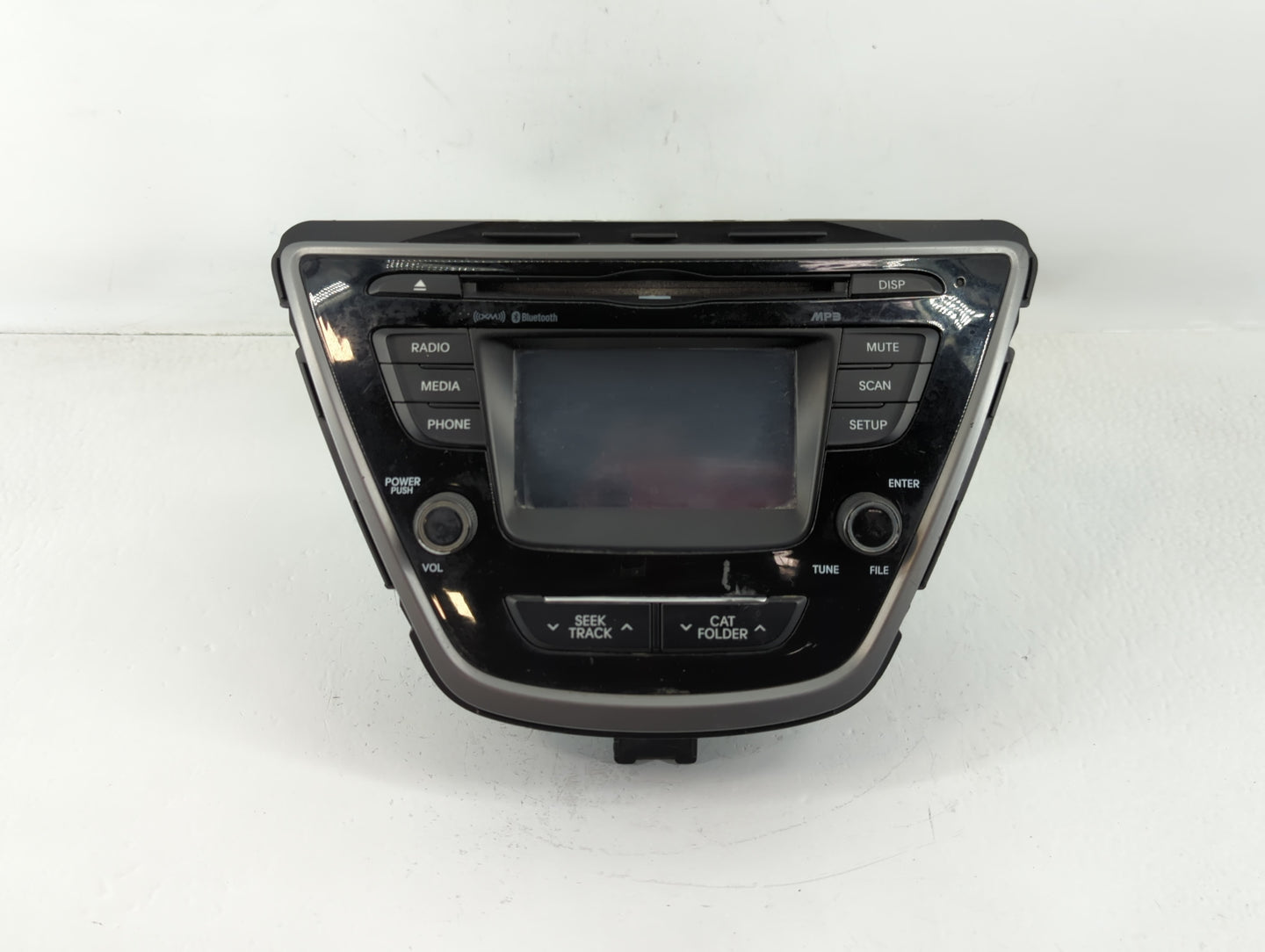 2014-2016 Hyundai Elantra Radio AM FM Cd Player Receiver Replacement P/N:96180-3X165GU Fits Fits 2014 2015 2016 OEM Used Aut