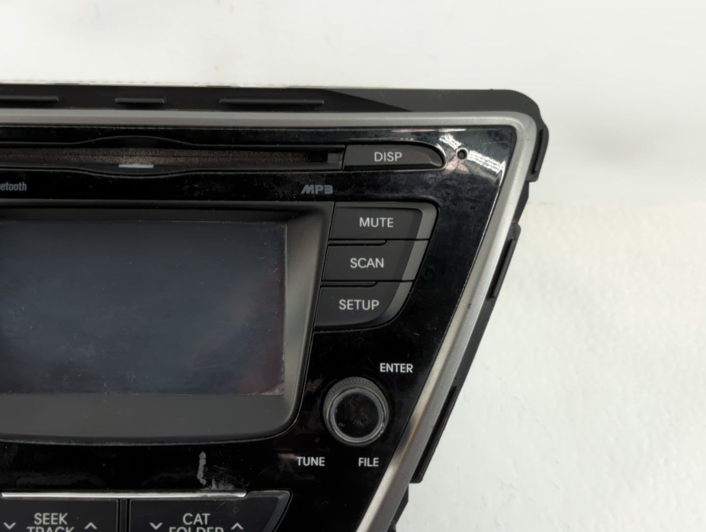 2014-2016 Hyundai Elantra Radio AM FM Cd Player Receiver Replacement P/N:96180-3X165GU Fits Fits 2014 2015 2016 OEM Used Aut