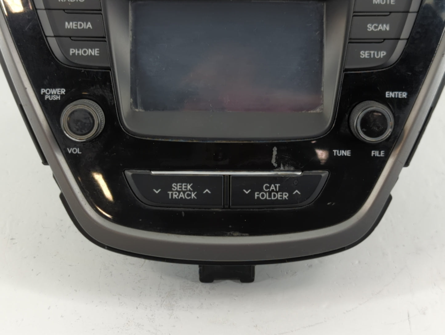 2014-2016 Hyundai Elantra Radio AM FM Cd Player Receiver Replacement P/N:96180-3X165GU Fits Fits 2014 2015 2016 OEM Used Aut