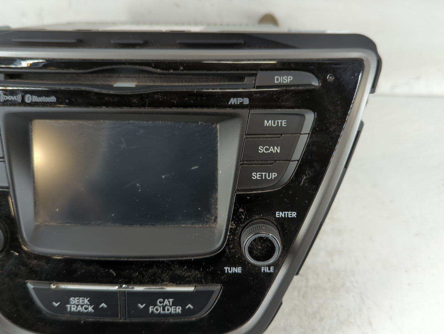 2014-2016 Hyundai Elantra Radio AM FM Cd Player Receiver Replacement P/N:96180-3X165GU Fits Fits 2014 2015 2016 OEM Used Aut