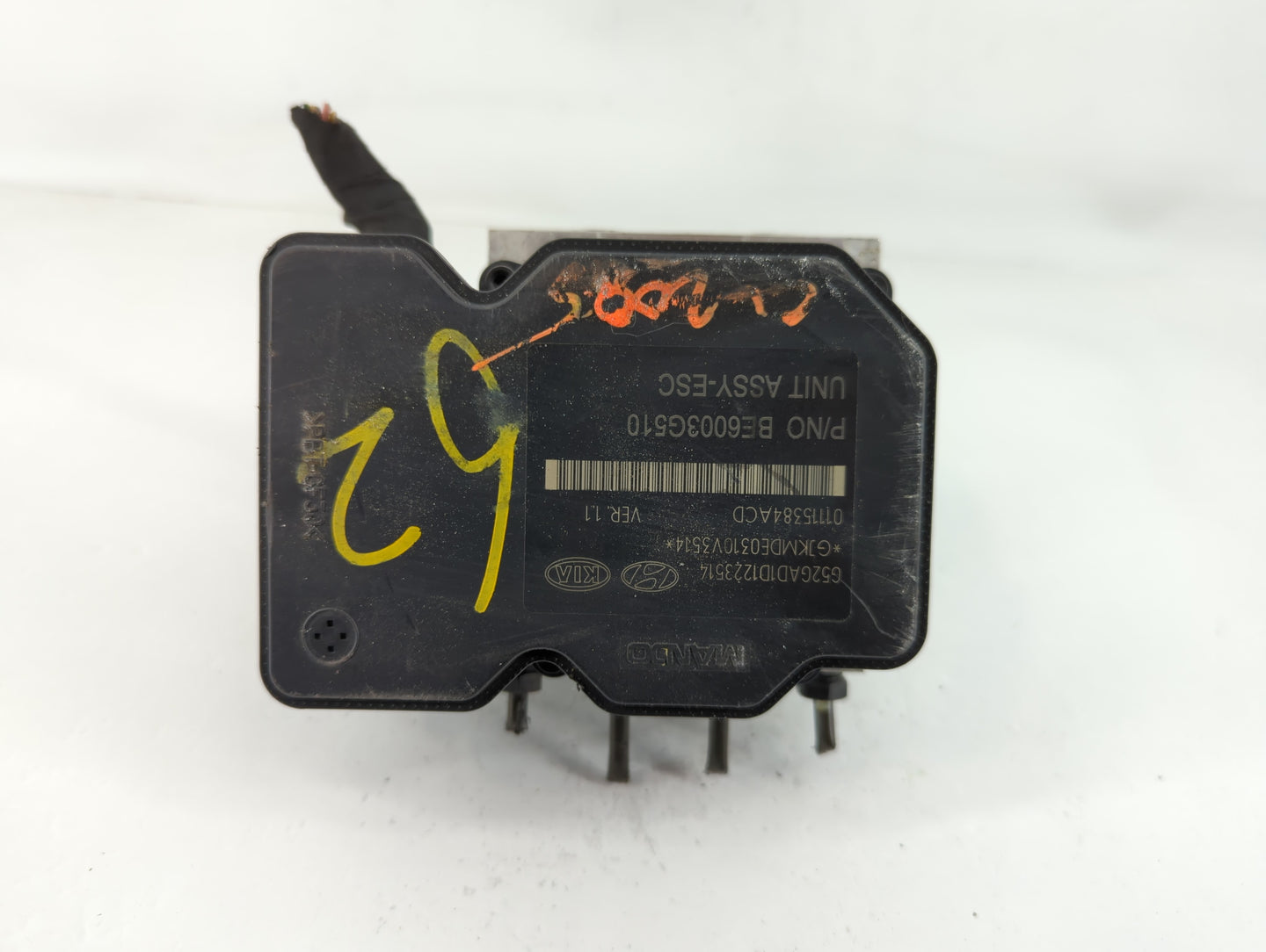 2014-2016 Hyundai Elantra ABS Pump Control Module Replacement P/N:58920-3X630 Fits Fits 2014 2015 2016 OEM Used Auto Parts -