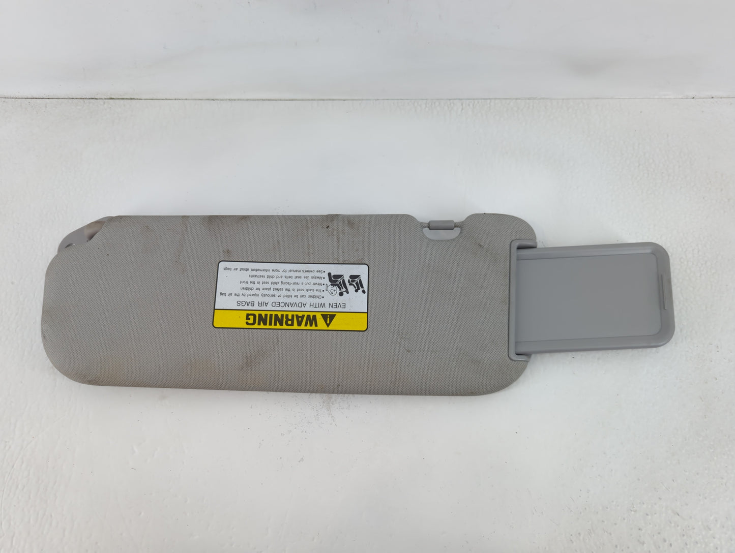 2014-2016 Hyundai Elantra Sun Visor Shade Replacement Passenger Right Mirror Fits Fits 2014 2015 2016 OEM Used Auto Parts - 