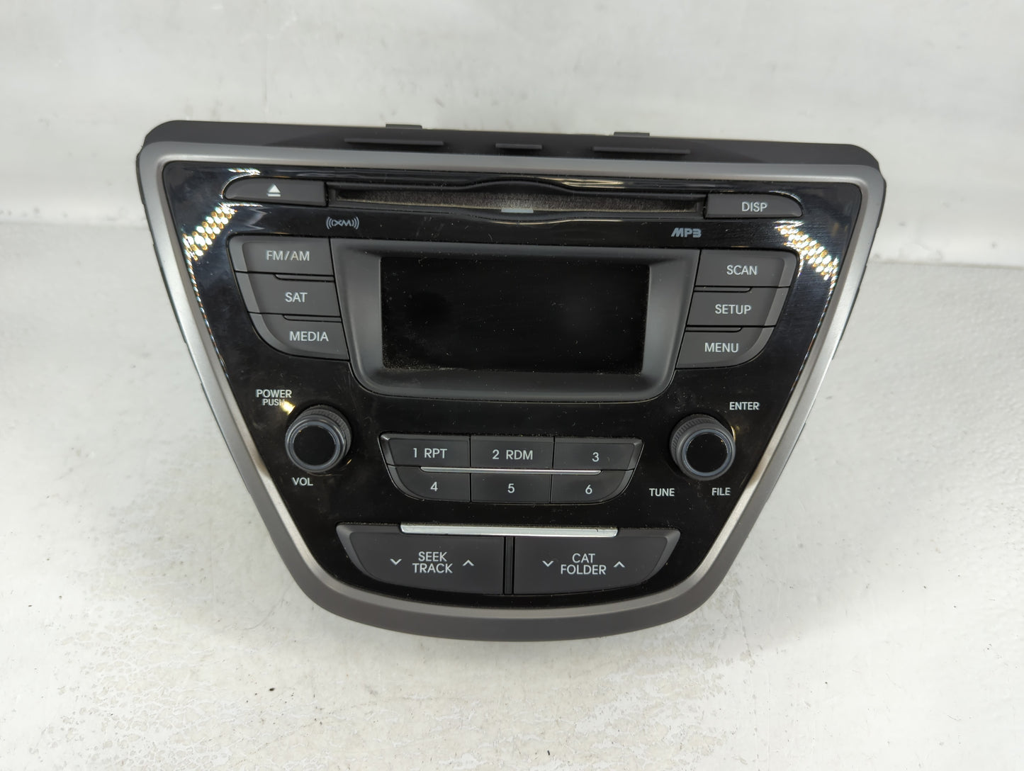 2014-2016 Hyundai Elantra Am Fm Cd Player Radio Receiver - Oemusedautoparts1.com