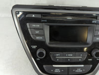 2014-2016 Hyundai Elantra Am Fm Cd Player Radio Receiver - Oemusedautoparts1.com