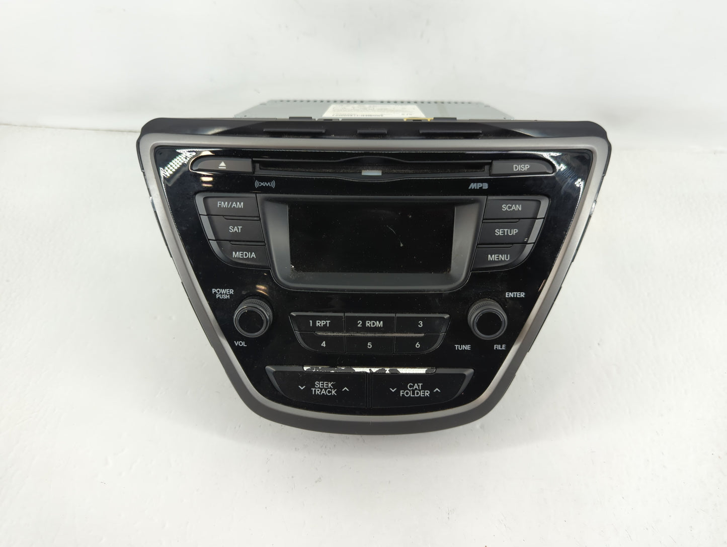 2014-2016 Hyundai Elantra Am Fm Cd Player Radio Receiver - Oemusedautoparts1.com