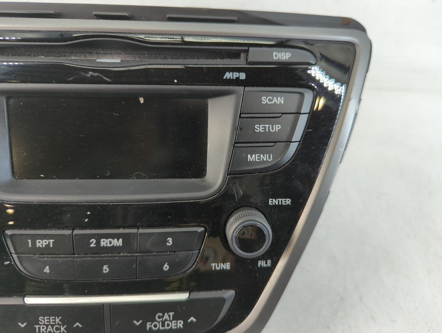 2014-2016 Hyundai Elantra Radio AM FM Cd Player Receiver Replacement P/N:96170-3X156GU Fits Fits 2014 2015 2016 OEM Used Aut